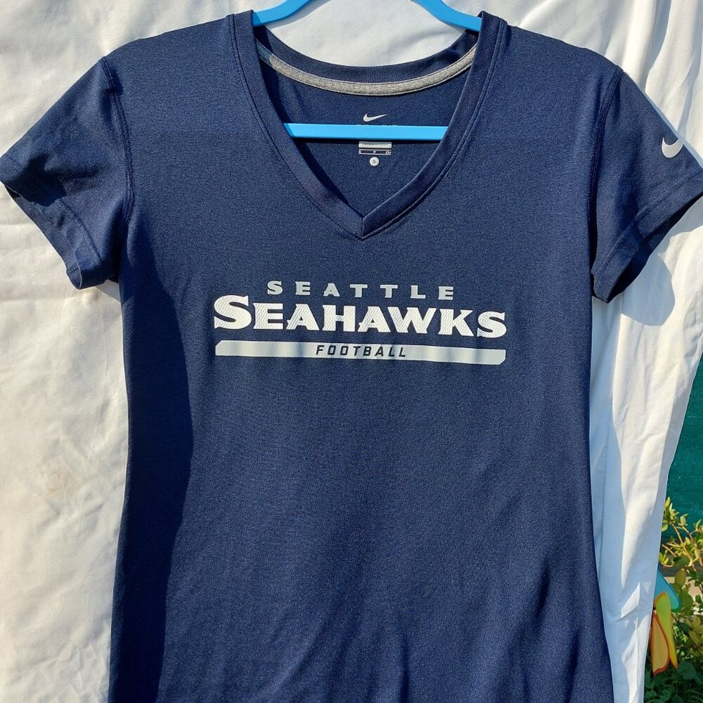 Seattle Seahawk Small V-Neck